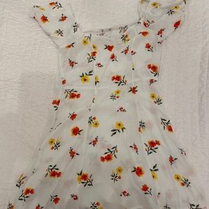 white summer dress